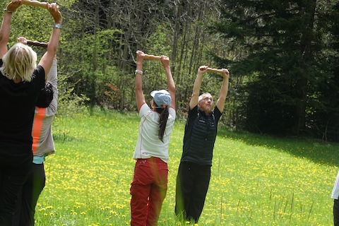 Stage Qi Gong et balades de printemps dans la Drôme