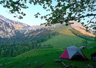 Bivouac au sommet du Vercors