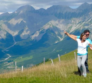 Stage Yoga et randonnée de David Leurent dans les Alpes de la Drôme